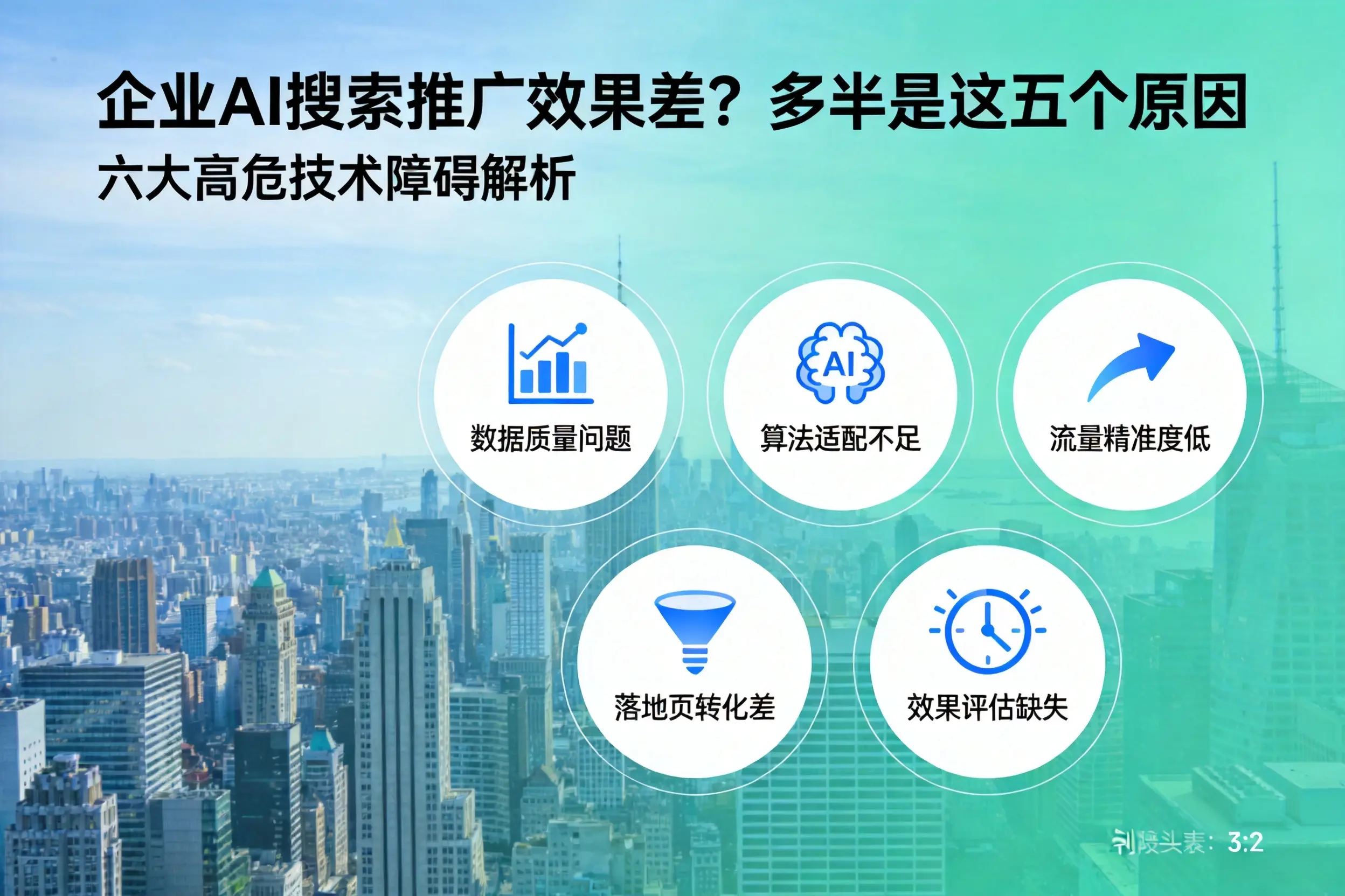 北海企业AI搜索推广效果差?多半是这五个原因