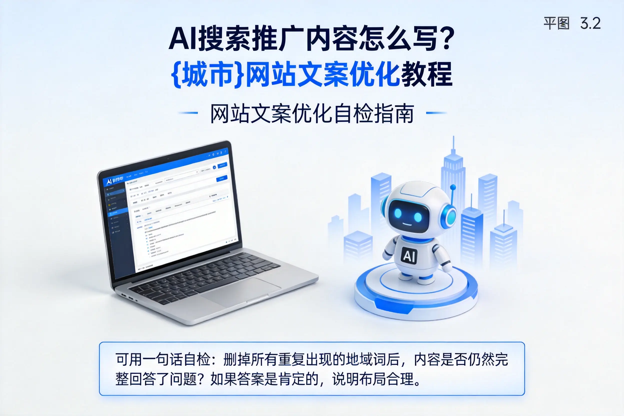 AI搜索推广内容怎么写?北海网站文案优化教程
