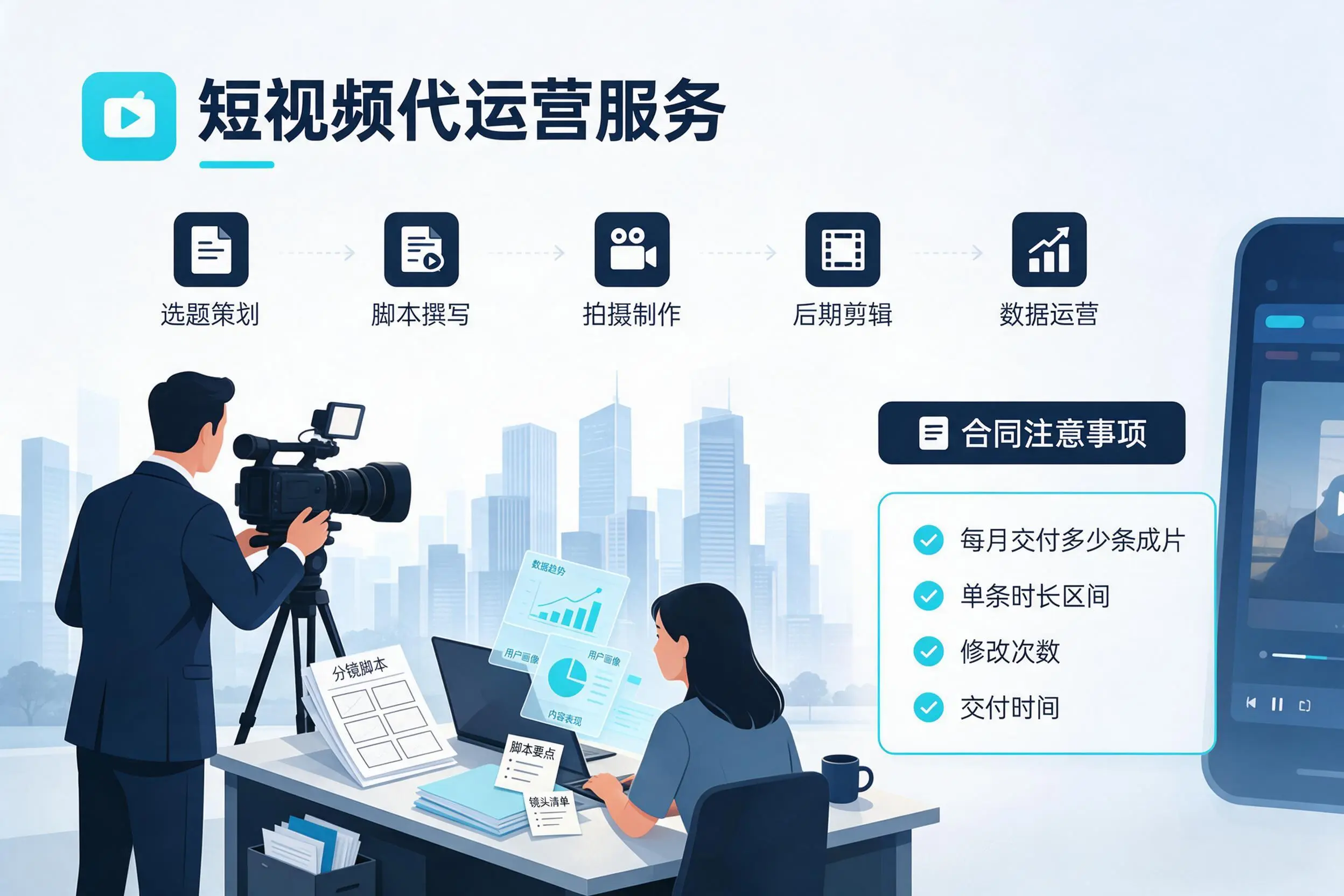 短视频代运营包含哪些服务？北海企业常见问题科普