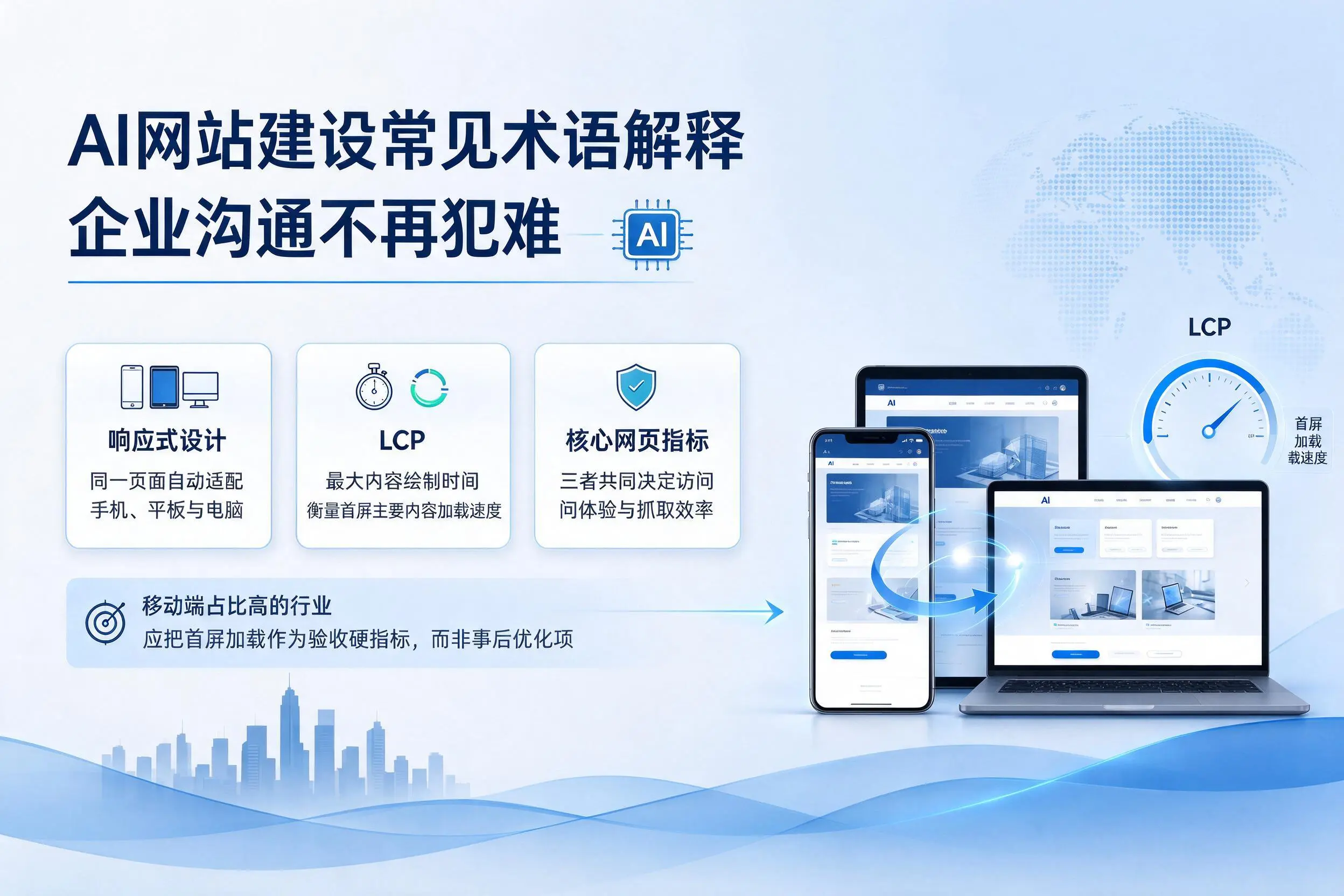 AI网站建设常见术语解释，北海企业沟通不再犯难